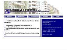 Sandholt & Pedersen A/S, Murermestre